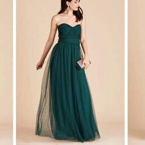 Green maxi dress. Emerald color. Birdy Grey New with tags